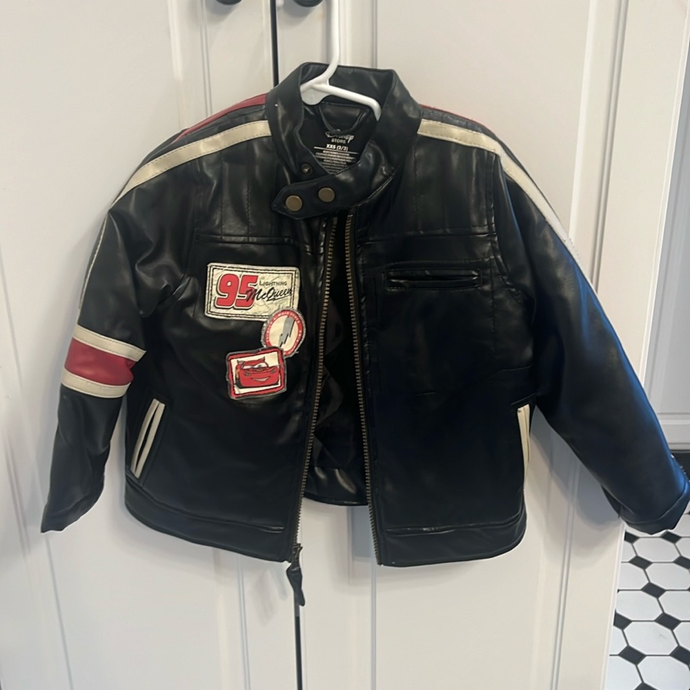 Cars Leather Jacket
